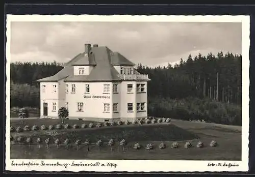 AK Frauenwald a. Rstg., Hotel-Fremdenheim Sonnenberg v. Lothar Ewald