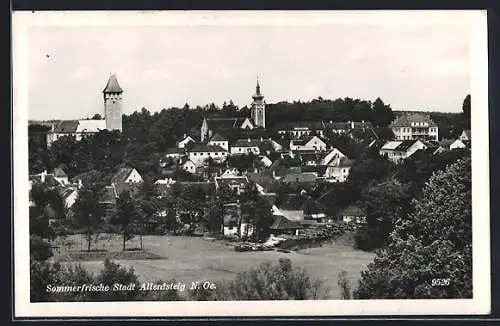 AK Allentsteig, Blick auf den Ort