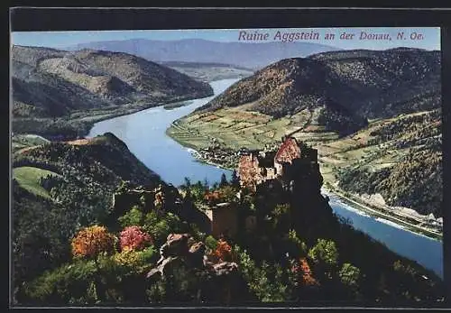 AK Aggstein an der Donau, Ruine Aggstein