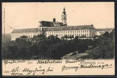 AK Altenburg /N.-Ö., Blick auf das Benedictinerstift