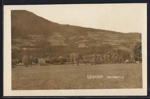 AK Lendorf /Ob. Kärnten, Ortspartie