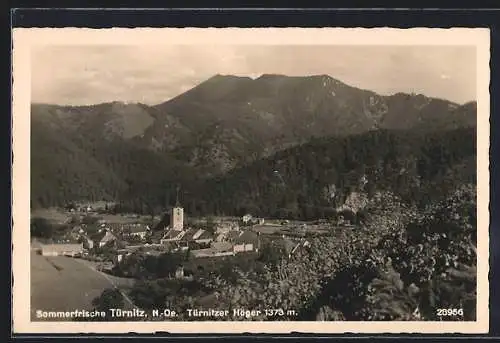 AK Türnitz /N.-Oe., Teilansicht mit Türnitzer Höger