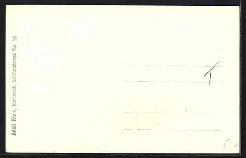 AK Rattenberg, Strassenpartie mit Geschäften