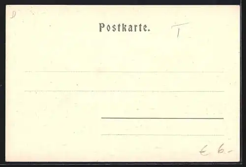 AK Zell a. Ziller, Gasthaus zur Post mit der Ziller