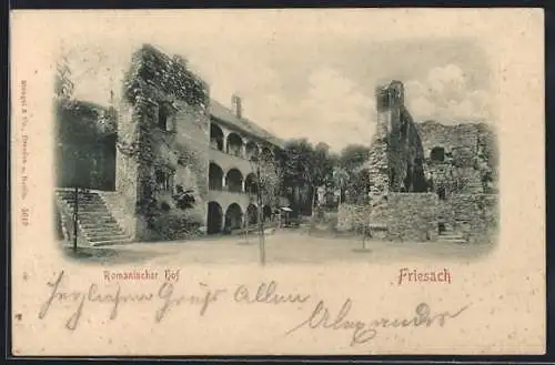 AK Friesach, Romanischer Hof