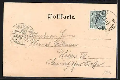 AK Friesach, Romanischer Hof