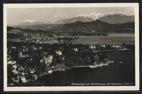 AK Pörtschach am Wörthersee, Ort mit Hochobir