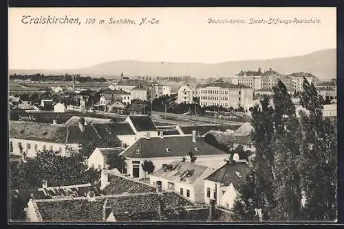 AK Traiskirchen /N.-Oe., Deutsch-österr. Staats-Stiftungs-Realschule