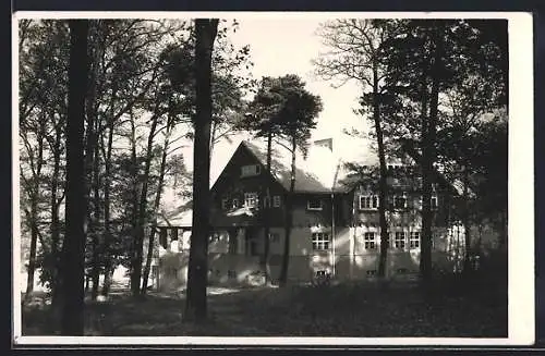 Foto-AK Purkersdorf, Haus des Gewerkschaftsbundes