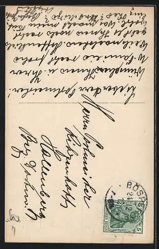 Foto-AK GG Co. Nr. 1700 /3: Junges Mädchen mit Tannenzweigen in Winterkulisse