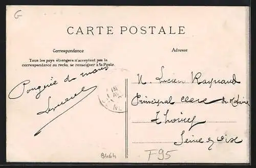 AK Franconville, Rue de Paris