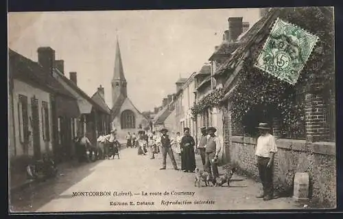 AK Montcorbon, La Route de Courtenay