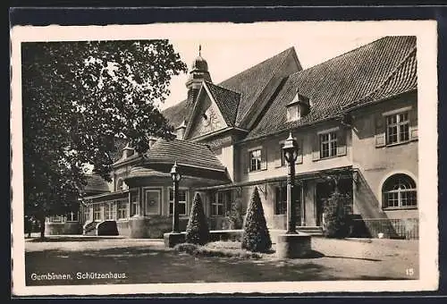 AK Gumbinnen, Restaurant Schützenhaus im Sonnenschein