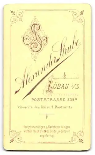 Fotografie Alexander Strube, Löbau i/S, Poststrasse 309, Porträt eines älteren Mannes