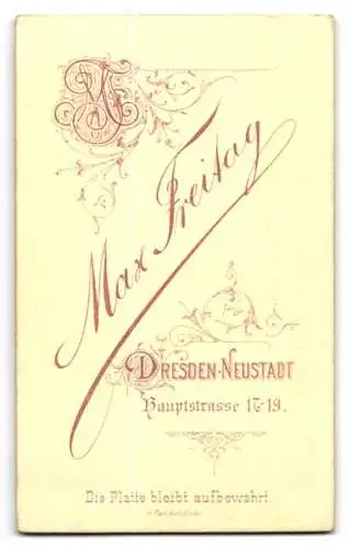 Fotografie Max Freitag, Dresden-Neustadt, Hauptstrasse 17-19, Porträt eines jungen Mannes