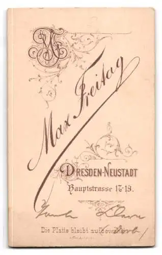 Fotografie Max Freitag, Dresden Neustadt, Hauptstrasse 17-19, Porträt einer jungen Frau