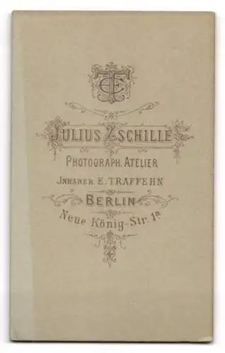 Fotografie Julius Zschille, Berlin, Neue König-Str. 1a, Mutter mit Kind