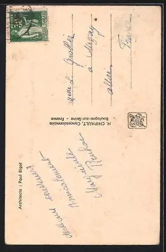 AK Paris, Exposition Internationale 1937, Ausstellung, Porte de la Concorde