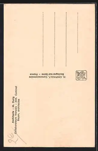 AK Paris, Exposition internationale 1937, Pavillon de la Suisse, Dampfer