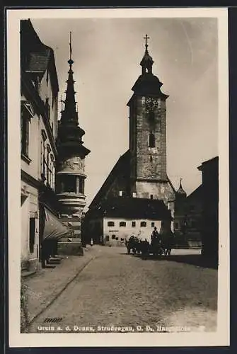 AK Grein a. d. Donau, Hauptplatz