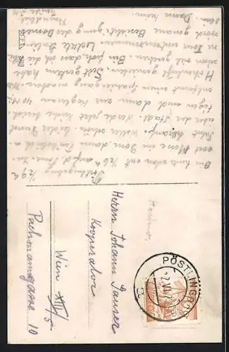 AK Linz, Bergbahn am Pöstlingberg mit Blick zum Schloss Hagen