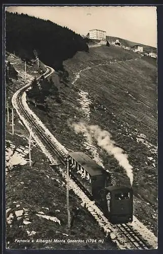 AK Ferrovia e Alberghi Monte Generoso, Bergbahn