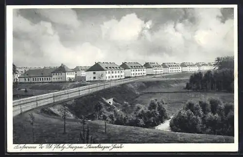 AK Bergen /Lüneburger Heide, Truppenübungsplatz, Kasernen