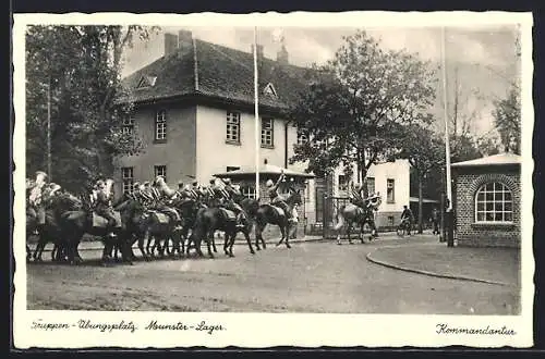 AK Munster-Lager, Kommandantur auf dem Truppen-Übungsplatz