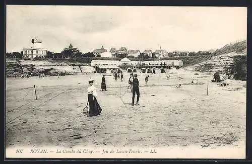 AK Royan, La Conche du Chay, Jeu de Lawn-Tennis