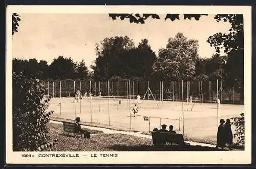 AK Contrexéville, Le tennis