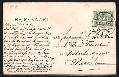 AK Hilversum, Kerk, Groest, Station