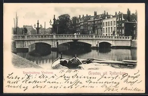 AK Rotterdam, Regentesjebrug Wynhaven