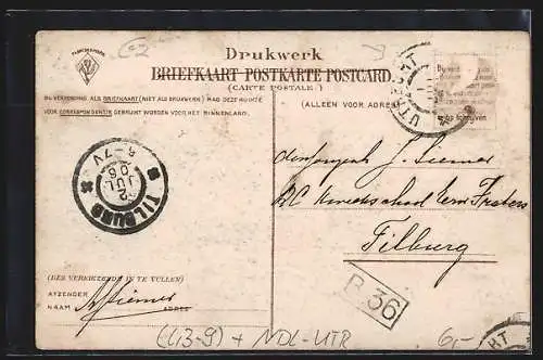 AK Utrecht, Lustrumfeesten 1906