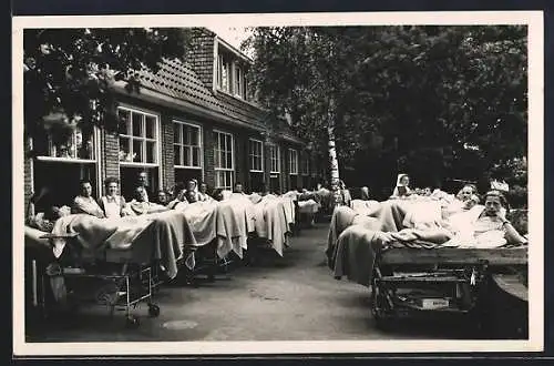 AK Laren /N.H., Sanatorium Juliana-Oord, Tweede Paviljoen