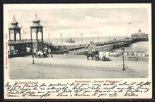 AK Scheveningen, Wandelhoofd: Koningin Wilhelmina