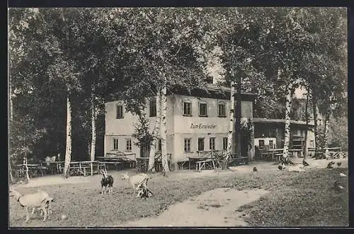 AK Niederfriedersdorf i. Sa., Gasthaus Zum Einsiedler