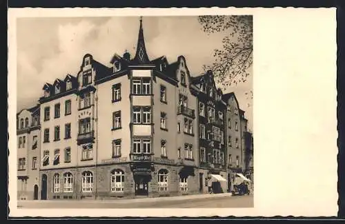 AK Freiburg i. B., Gasthaus Neustädter Hof F. Weisser, Schwarzwaldstrasse