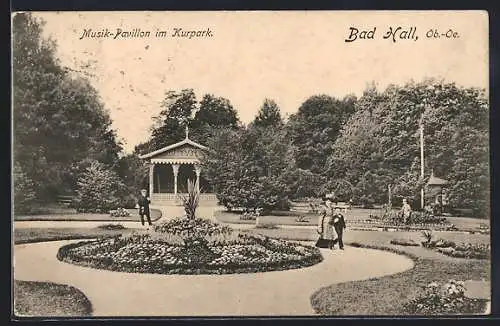 AK Bad Hall, Musik-Pavillon im Kurpark