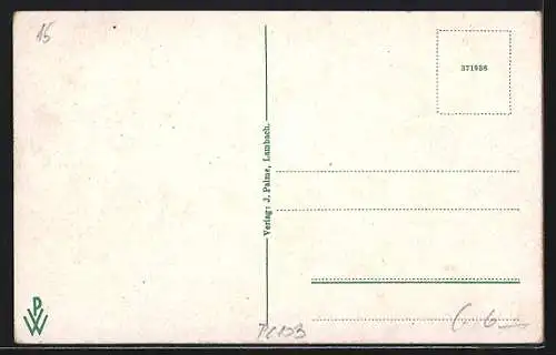 AK Stadl-Paura, Dreifaltigkeitskirche und Fluss