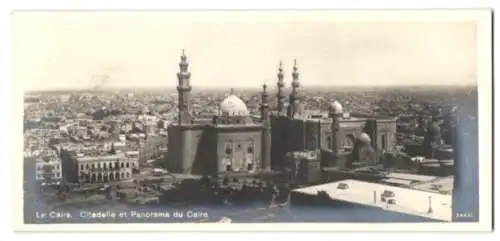 Mini-AK Le Caire, Citadelle et Panorama du Caire