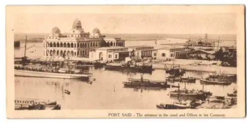 Mini-AK Port Said, The entrance to the canal and Offices of the Company