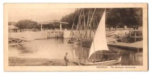 Mini-AK Ismailia, The flood-gate downwards