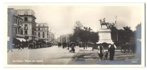 Mini-AK Le Caire, Place de l`Opera