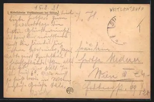 AK Sillian, Mittellaheim Weitlanbrunn