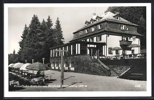 AK Treffen, Kanzelbahn-Ossiachersee, Berghotel Kanzelhöhe