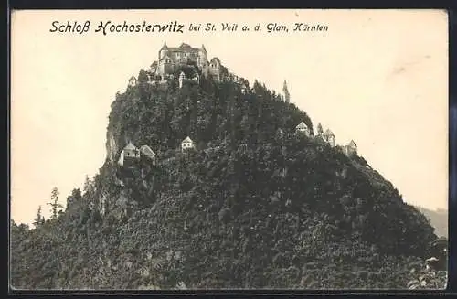 AK St. Veit a. d. Glan, Schloss Hochosterwitz