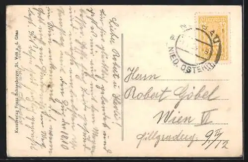 AK St. Veit a. d. Glan, Schloss Hochosterwitz