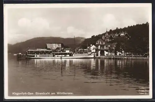 AK Klagenfurt-See, Strandcafe am Wörthersee