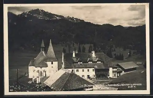 AK Fladnitz /Kärnten, Kurhaus mit Kapelle u. Wintertalernock