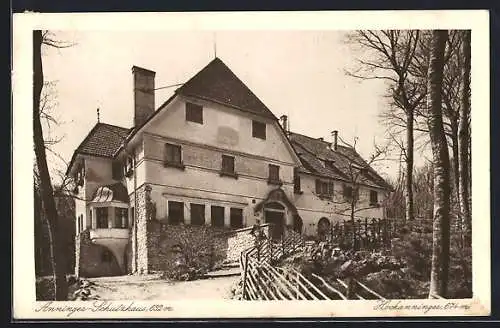 AK Anninger-Schutzhaus, Berghütte auf dem Hochanninger